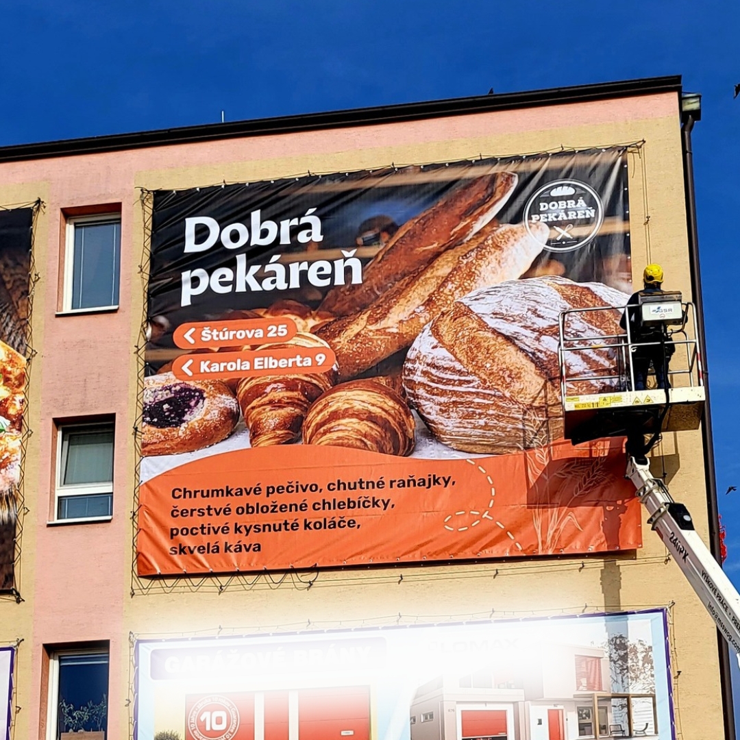 Dobrá Pekáreň billboard